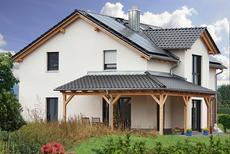 Exclusives Kniestockhaus mit Terrassenueberdachung in Bad Staffelstein